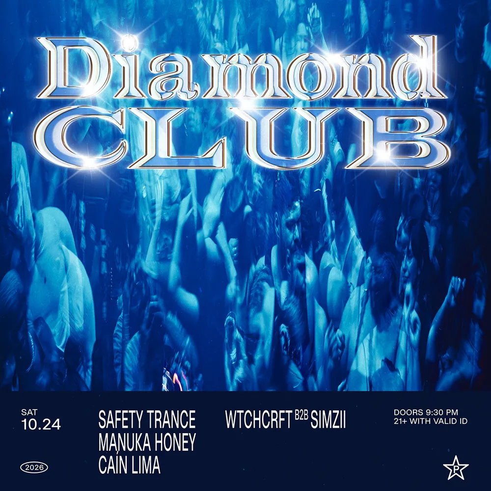 Diamond CLUB: Safety Trance, Manuka Honey, Caín Lima + WTCHCRFT