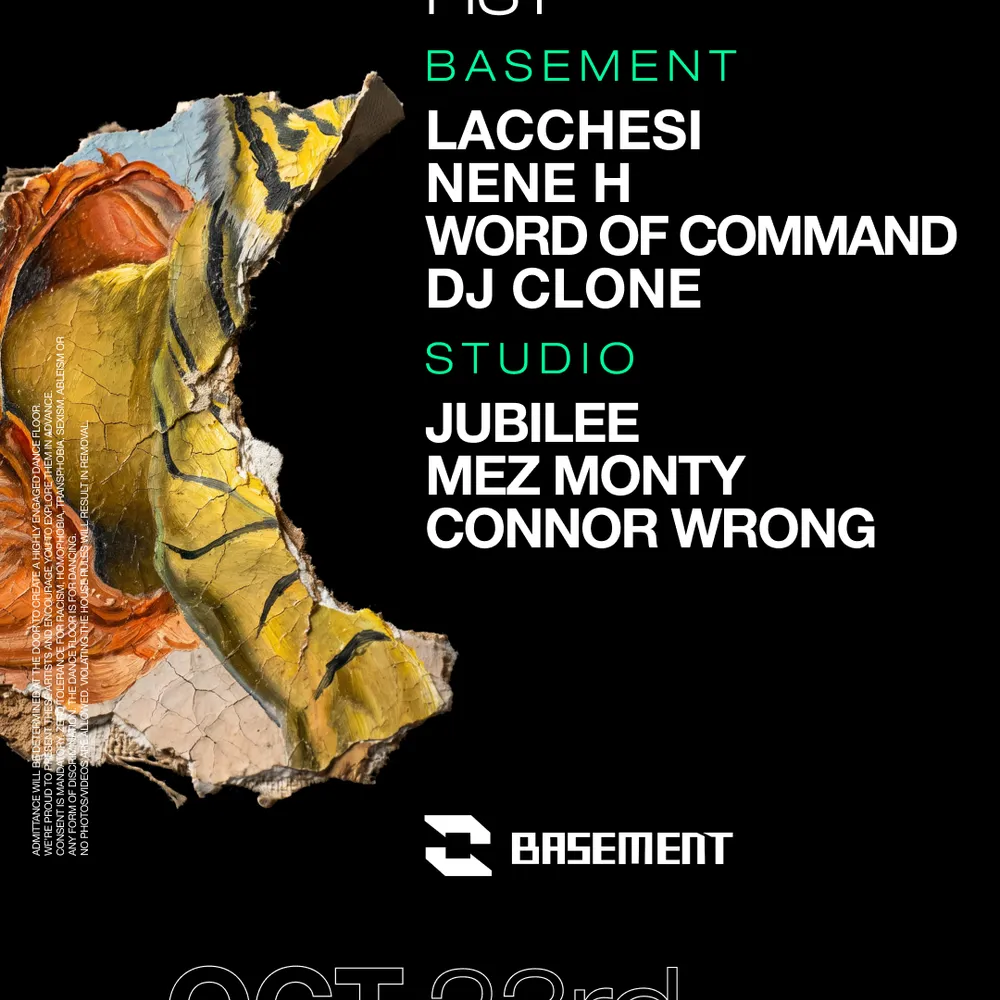 FIST: Lacchesi / Nene H / Word of Command / DJ Clone / Jubilee / Mez Monty / Connor Wrong