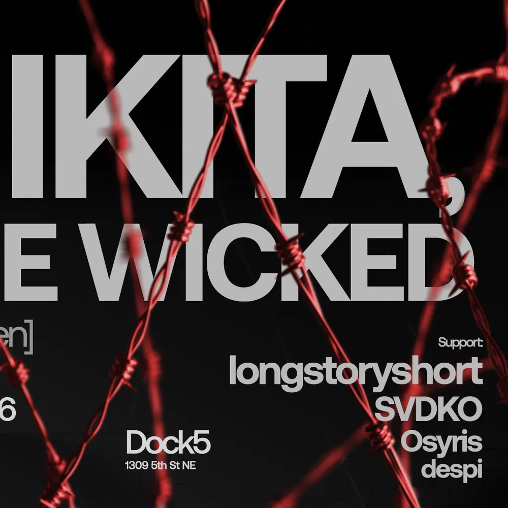 [GLOW OFF:SITE] - Nikita, The Wicked + more (Halloween)