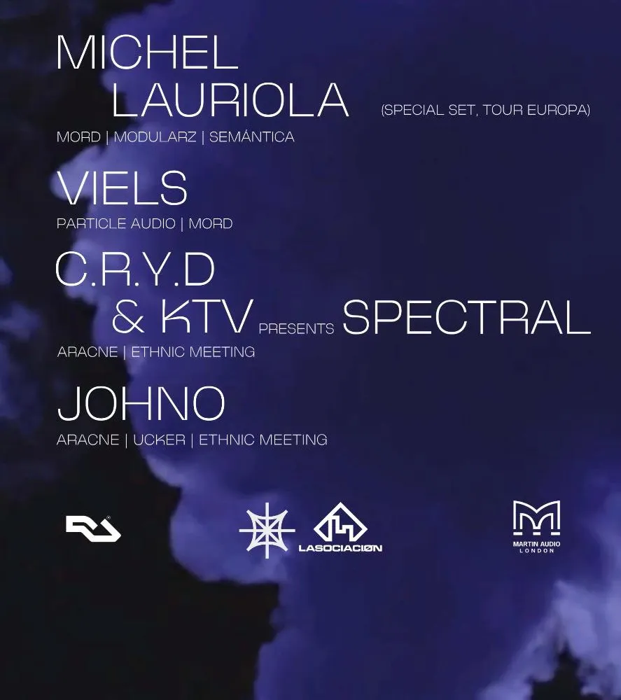 ARACNE 2nd Anniversary - Michel Lauriola, Viels, SPECTRAL & JOHNO