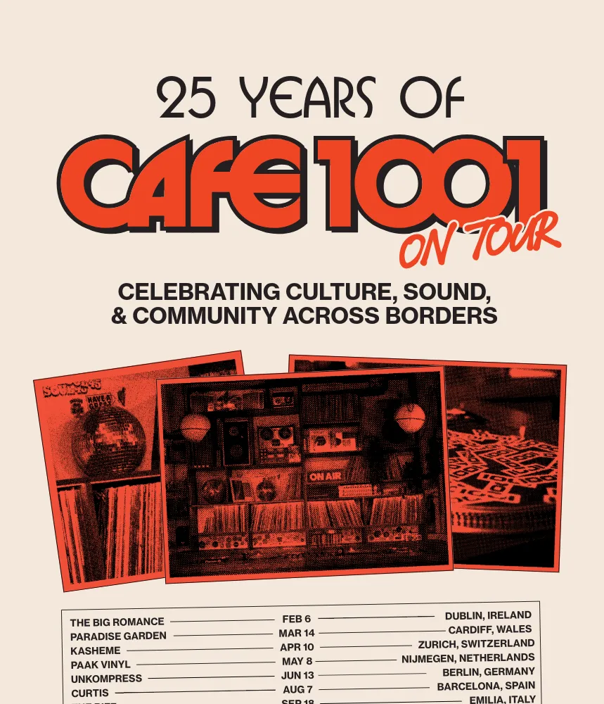 25 Years of Cafe 1001 On Tour - Hosoi, Stockholm