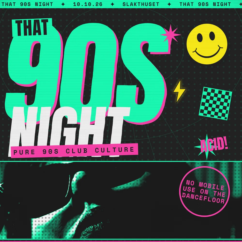 That 90s night - 90s techno, trance, eurodance in 3 floors
