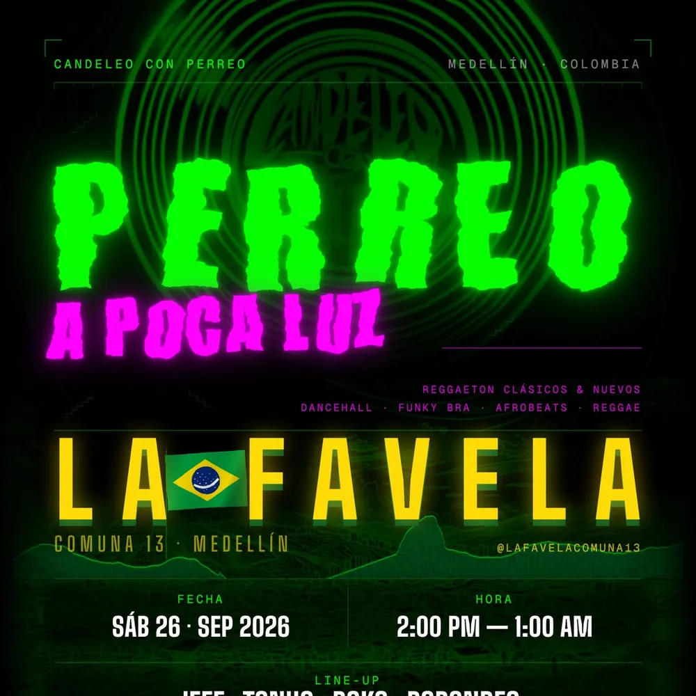 Perreo a poca luz (local party)
