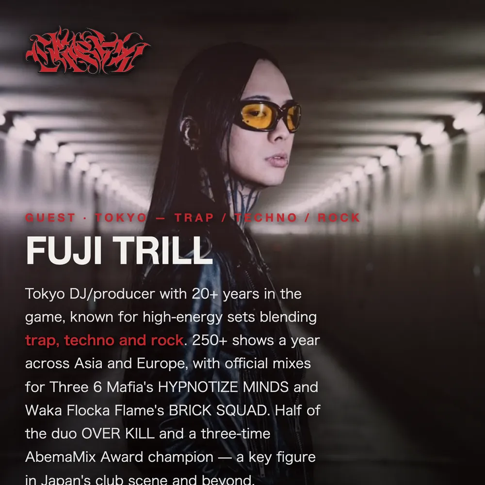 HARD TECHNO 'CRACKS' with FUJI TRILL, FENGX2, Frank Rayo, ZAGUN