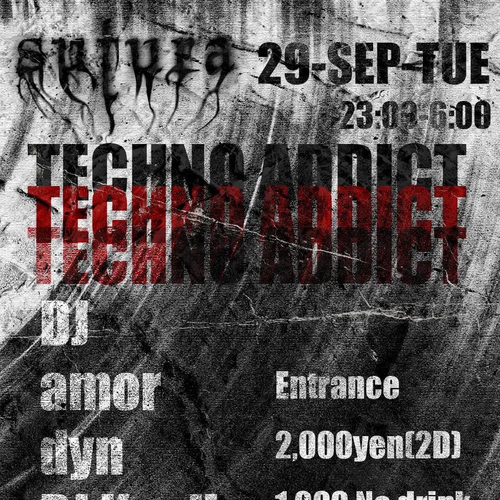 'sutura' TECHNO ADDICT at Night Club Blvck Water with DJ Kaoll