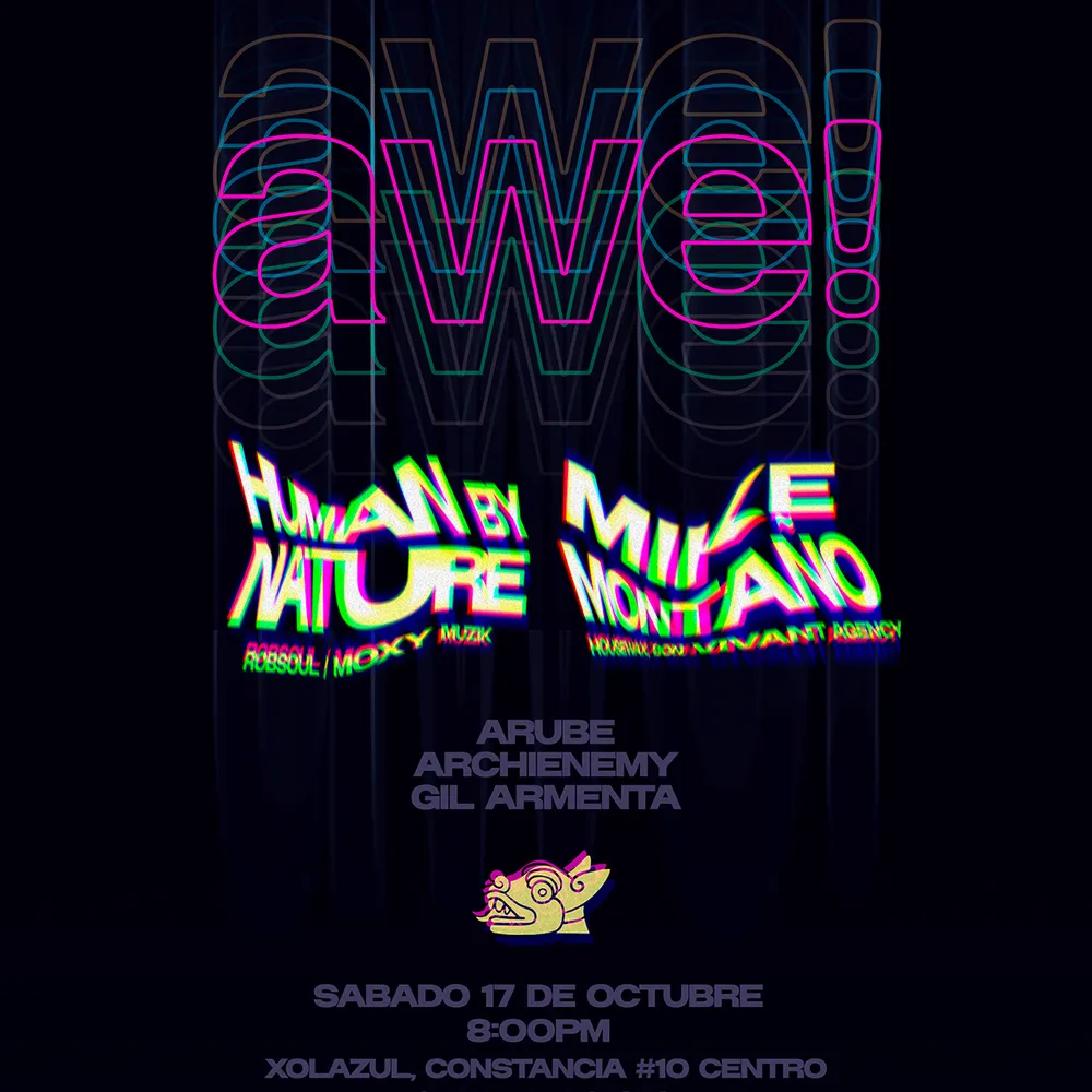 Noches de awe! pres Human by Nature