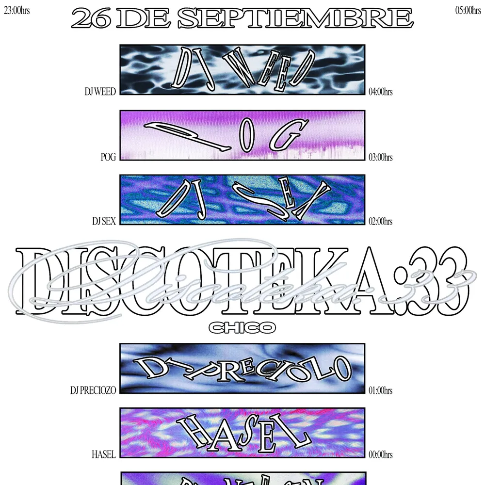 Discoteka:33 en CHICO