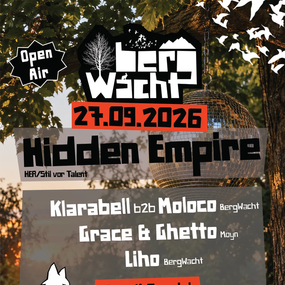 BergWacht Open Air at Südbrücke with Hidden Empire