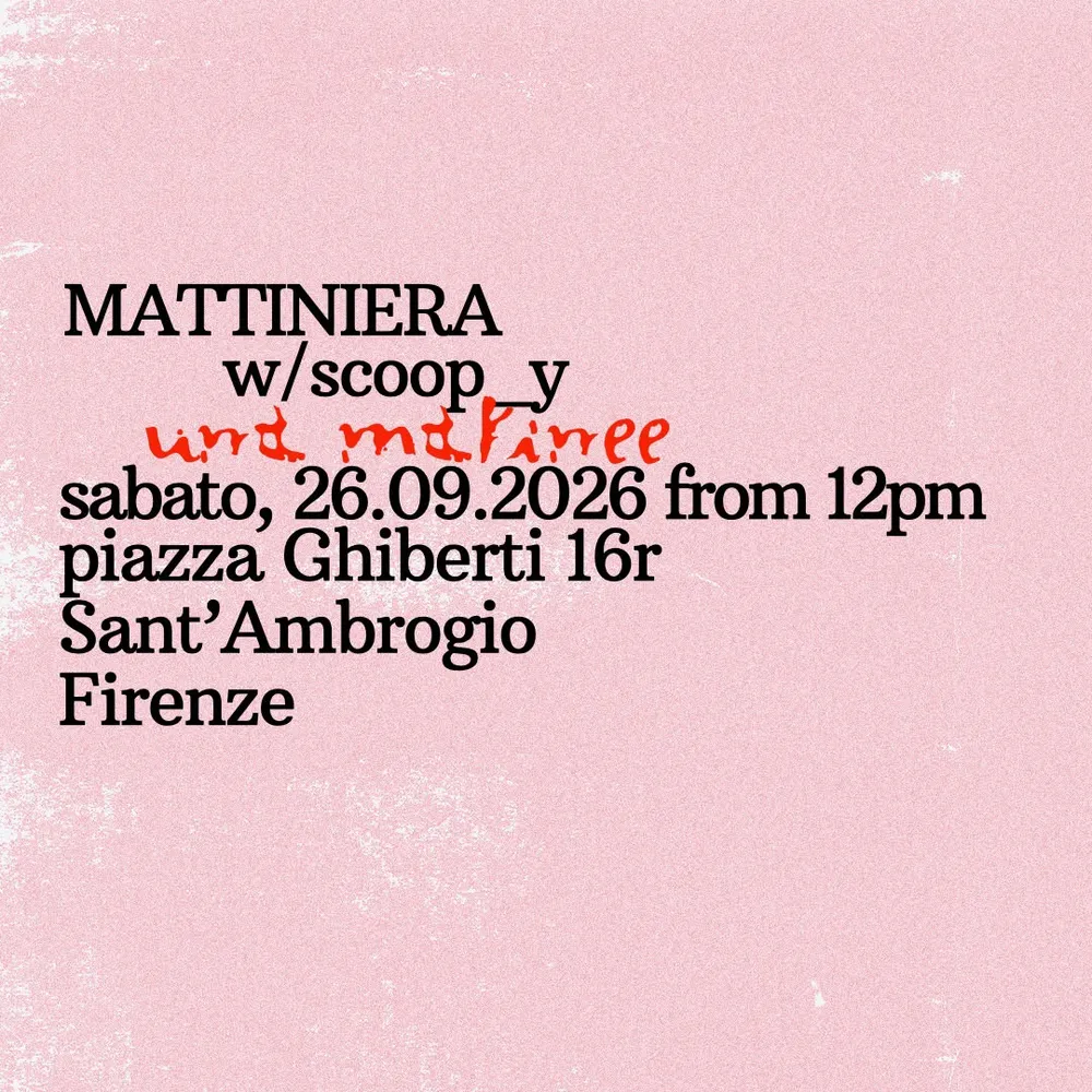 MATTINIERA ☆ w/scoop_y