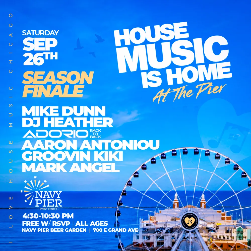 House Music is Home. Free w RSVP