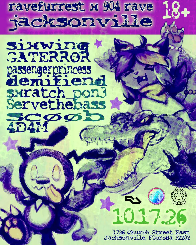 Ravefurrest x 904 Rave - Jacksonville