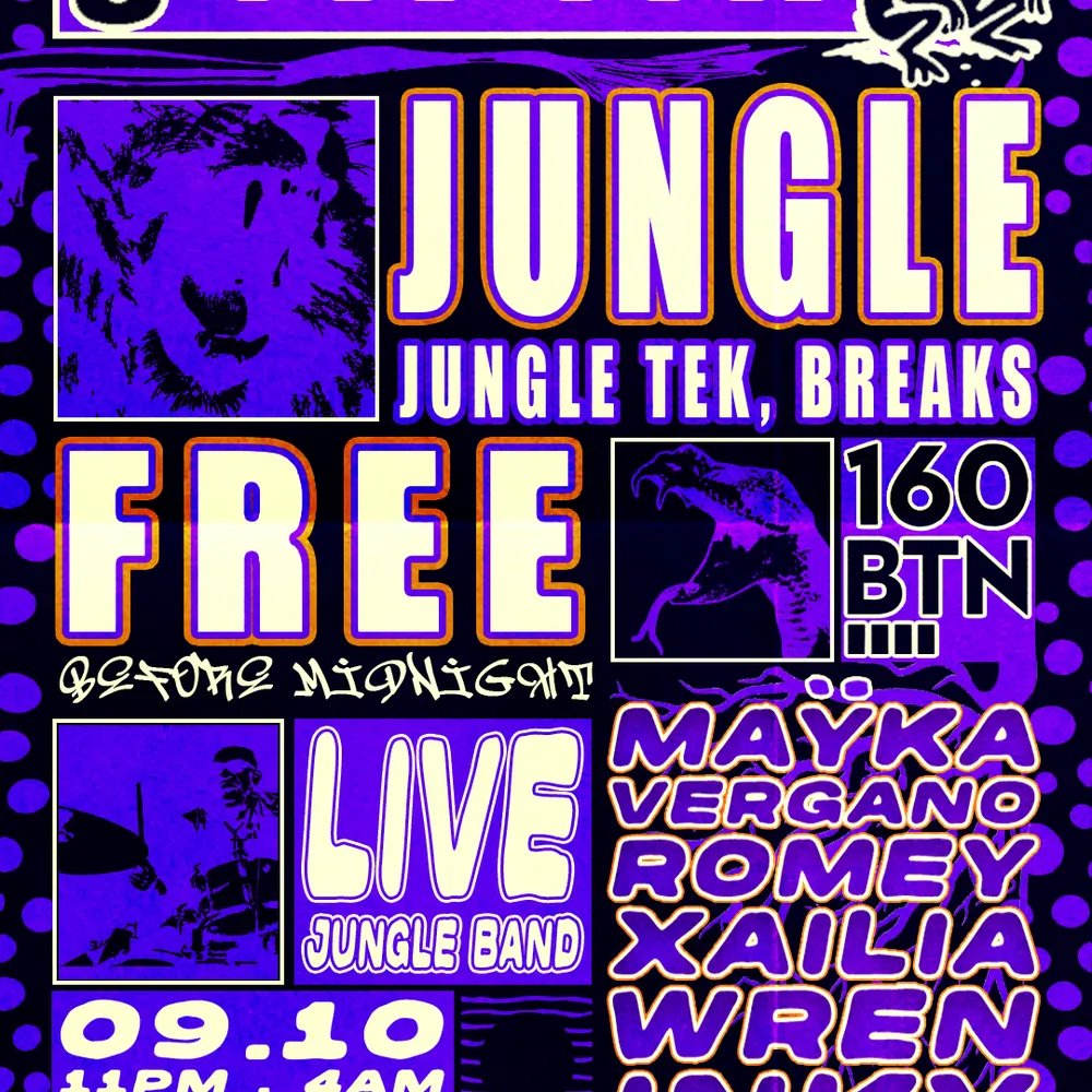 GRASSROOTS - FREE First Fridays - Jungle, Jungle Tek, Breaks - 09/10/26