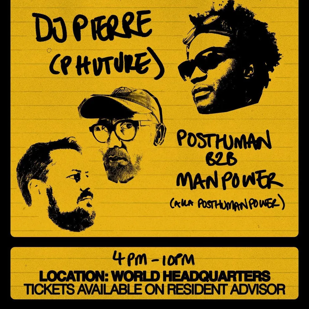 I Love Acid X Me Me Me present A Day Party with - DJ Pierre, Posthuman B2B Man Power