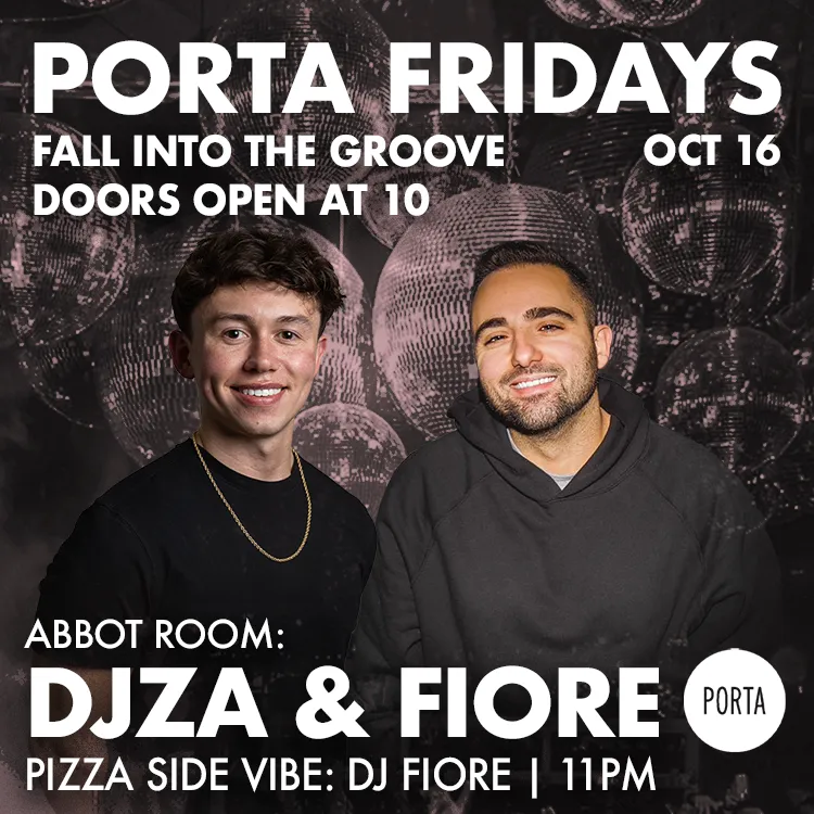 CLASS KILLS PRESENTS: Porta FRIDAY- DJZA, FIORE
