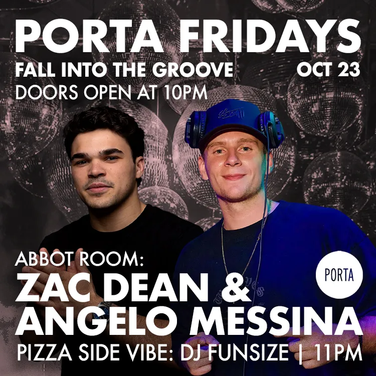 Porta FRIDAYS - ZAC DEAN & ANGELO MESSINA