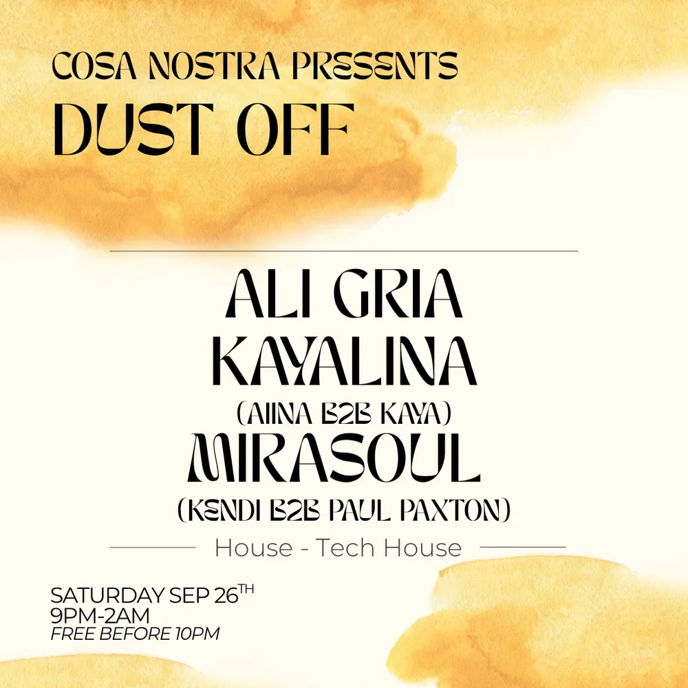 Cosa Nostra presents: Dust Off