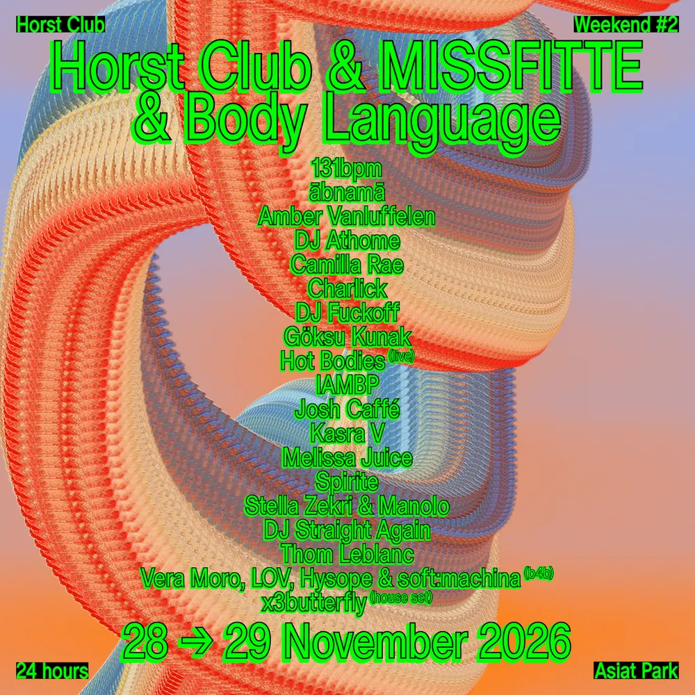 Horst Club & MISSFITTE & Body Language