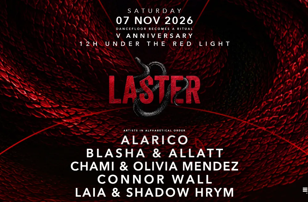 Laster Club presents V ANNIVERSARY / 12H UNDER THE RED LIGHT AGAIN