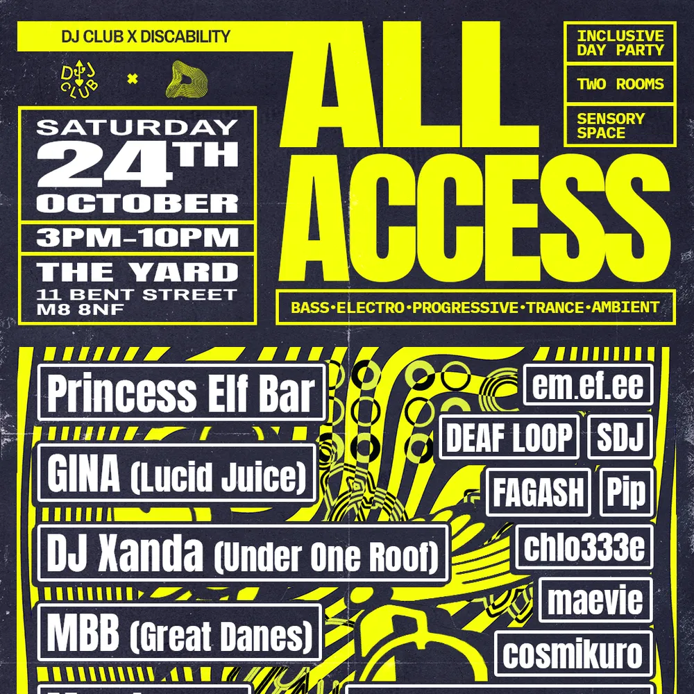 DJ Club x Discability: ALL ACCESS
