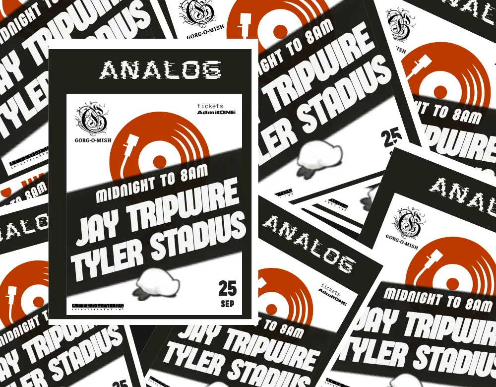 ANALOG // Jay Tripwire & Tyler Stadius // Vinyl Set