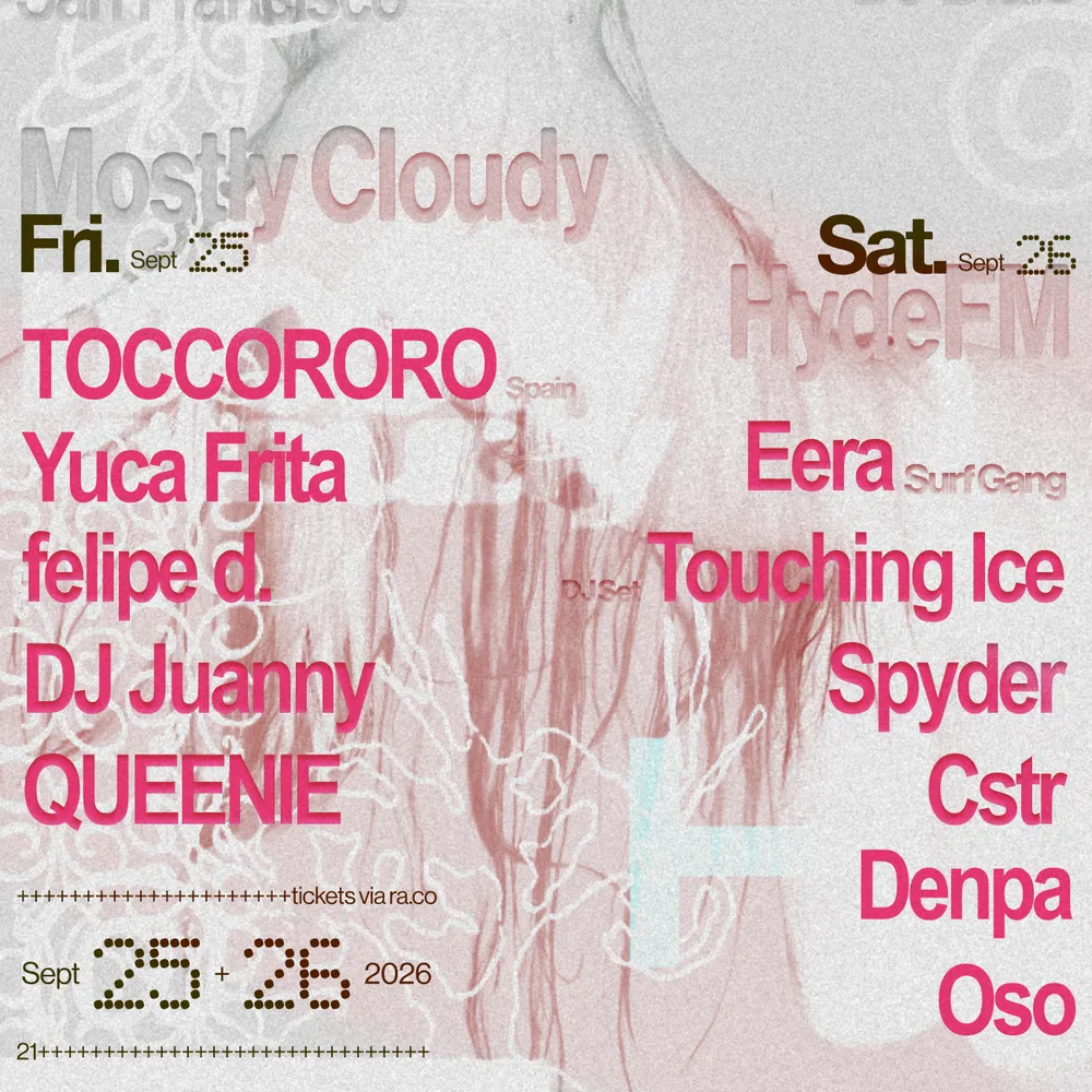d.tour: Eera (Surf Gang), Touching Ice (Dj set)
