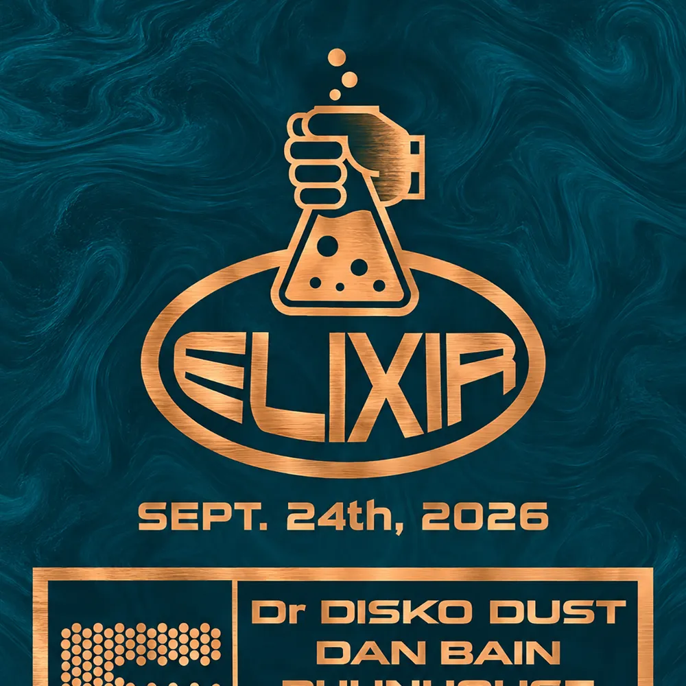 E L I X I R • Thursday • Sept 24th • DR. Disko Dust • Dan Bain • Phunhouse