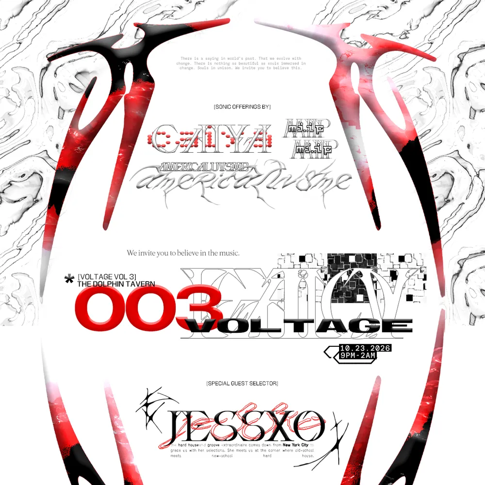 VOLTAGE vol 3° feat. JESSXO (NYC), Caiya