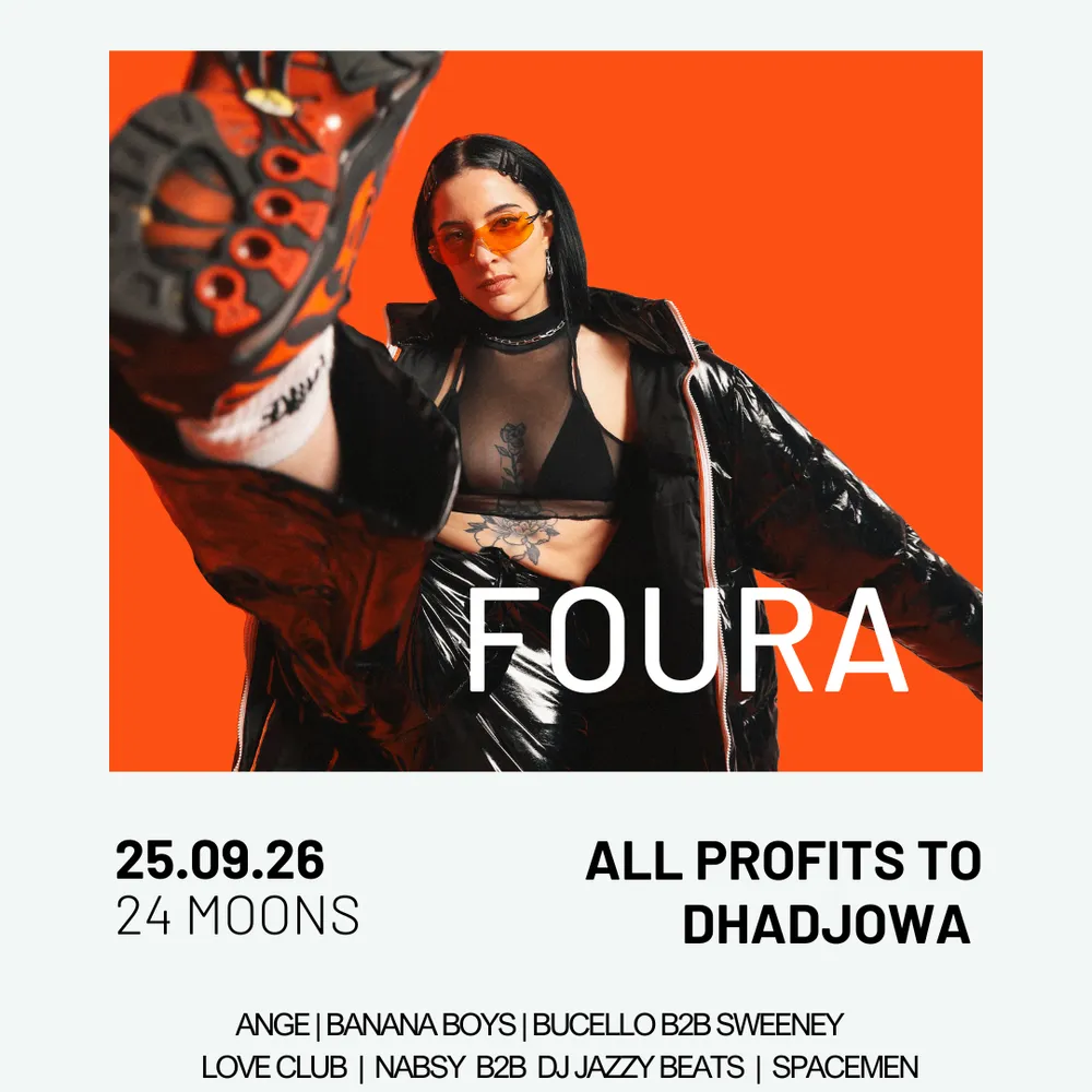 GHARnd Final Eve with FOURA (All profits to Dhadjowa)