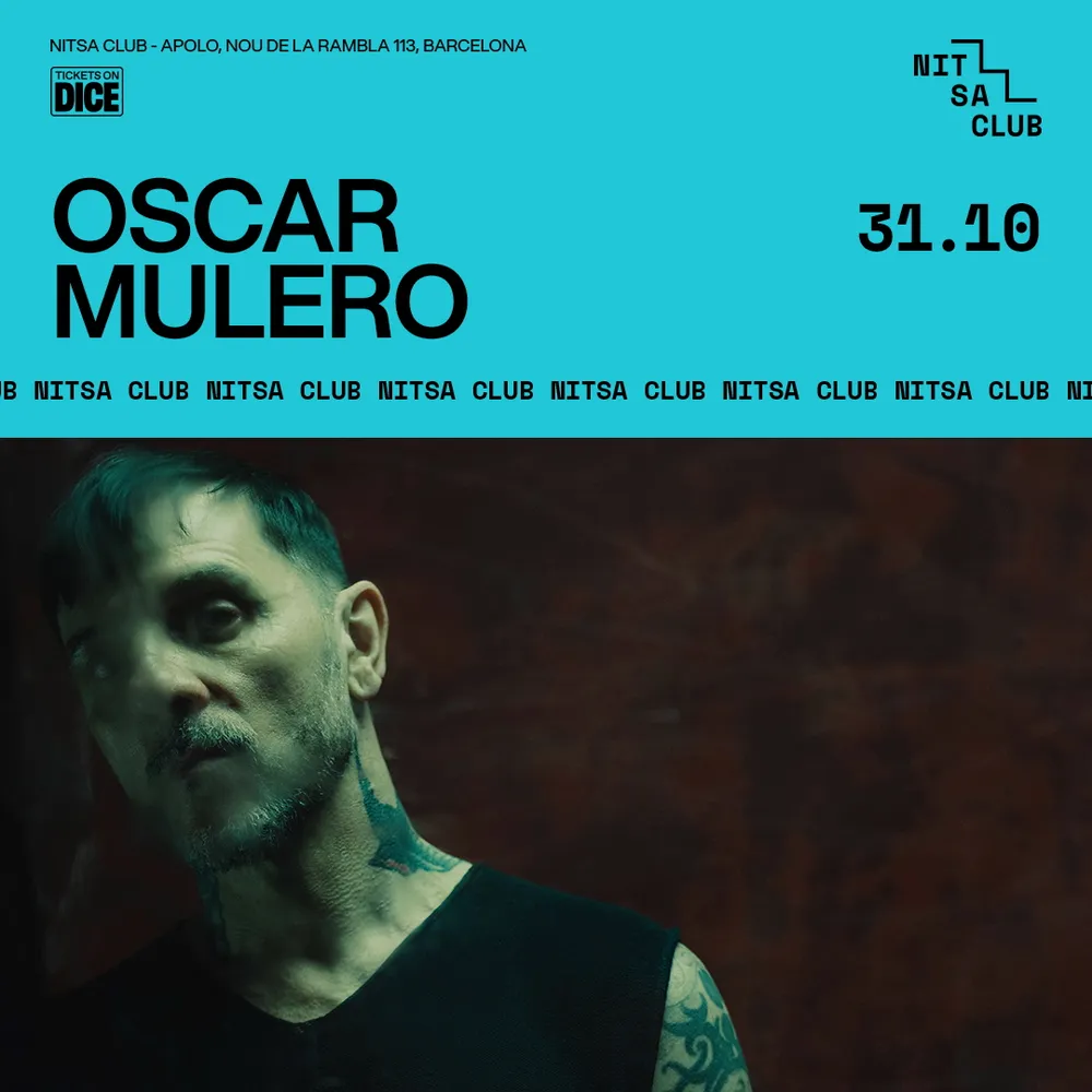 Oscar Mulero / Me siento extraña: Verushka b2b Bella Sarris · Cashu b2b Meritxell De Soto