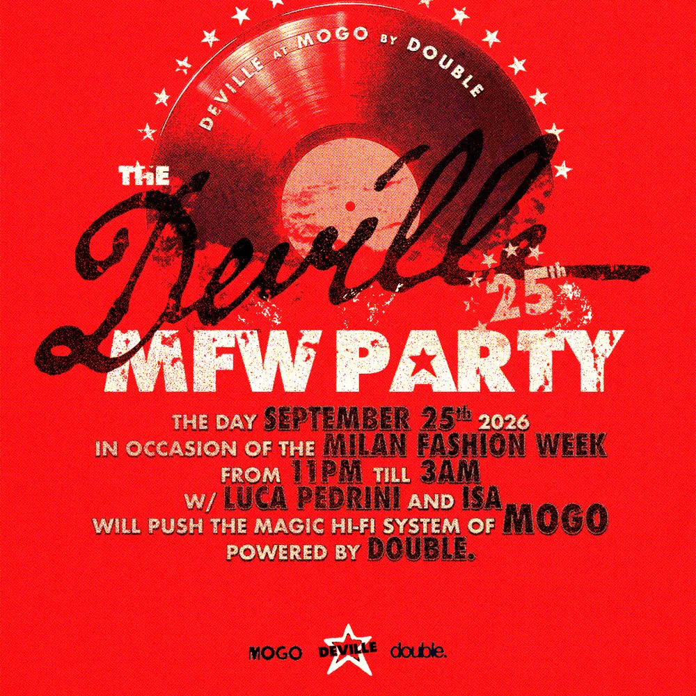 DEVILLE [MFW PARTY] POWERED BY DOUBLE