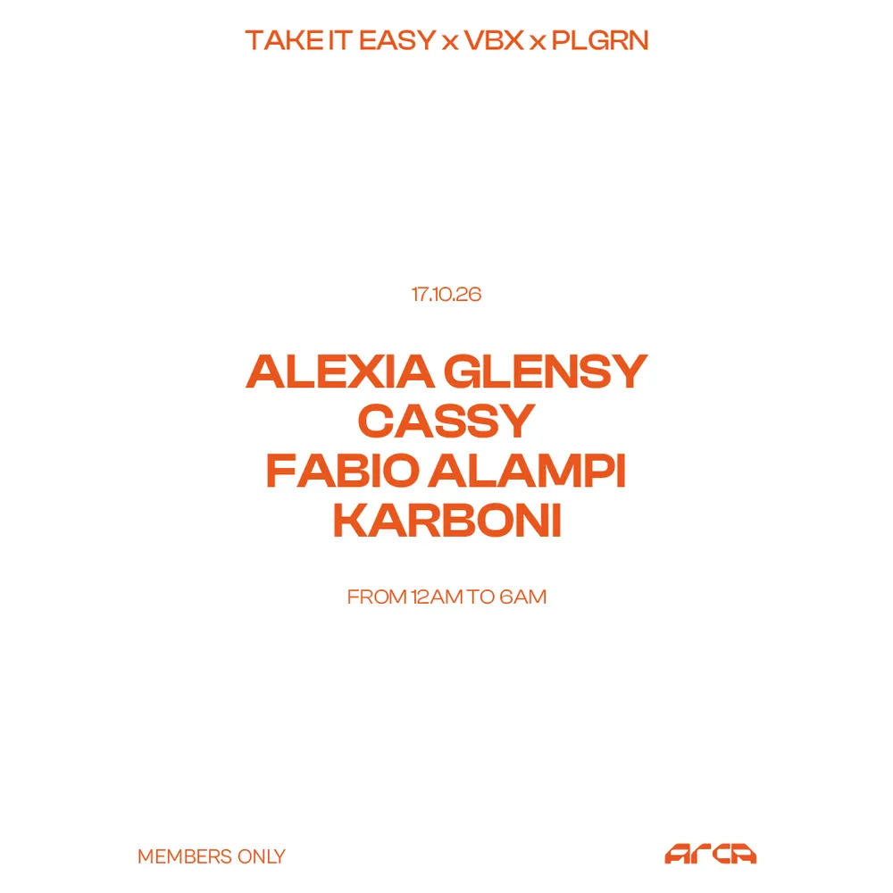 Take It Easy x VBX x PLGRN