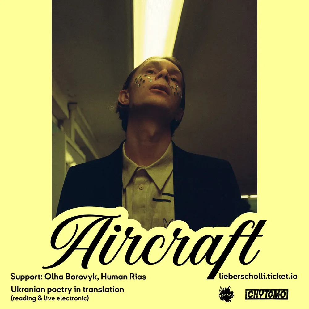 Aircraft LIVE / POETRY + LO-FI BEATS / AFTERPARTY BY TUFF MONTY