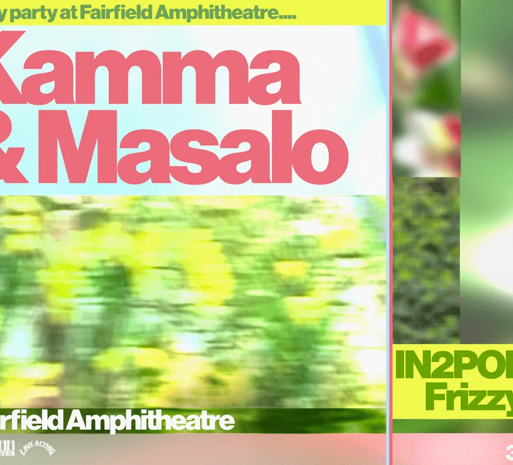 A Day Party at Fairfield Amphitheater: Kamma & Masalo