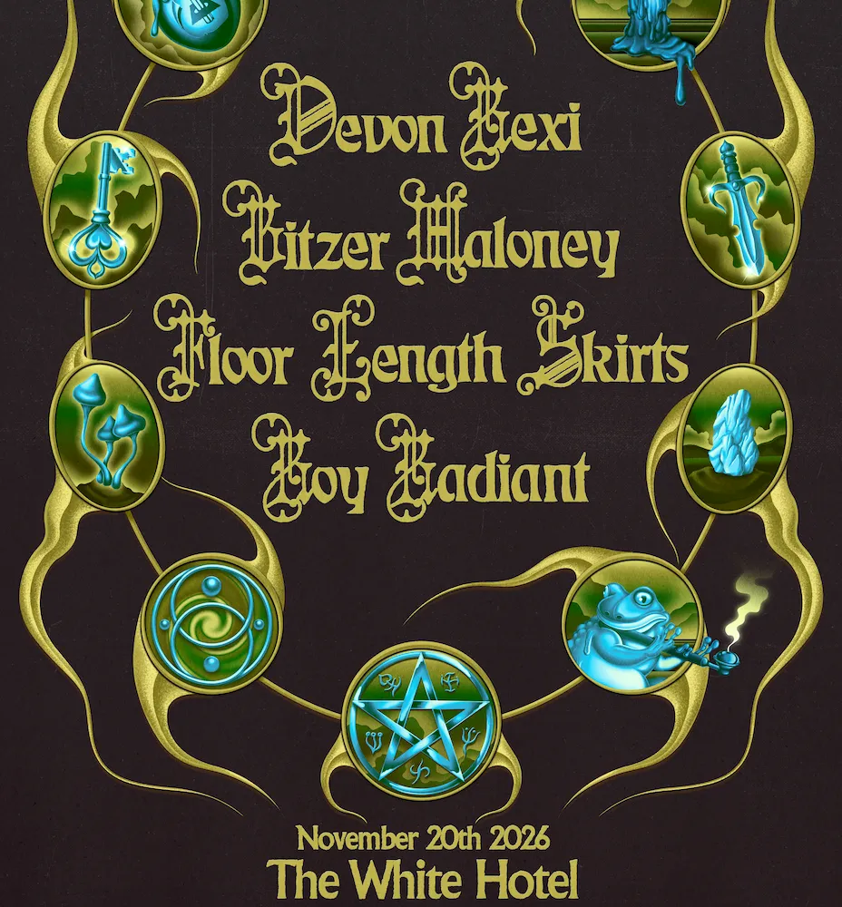 Bakk Heia w/Devon Rexi, floor length skirts, Roy Radiant & Bitzer