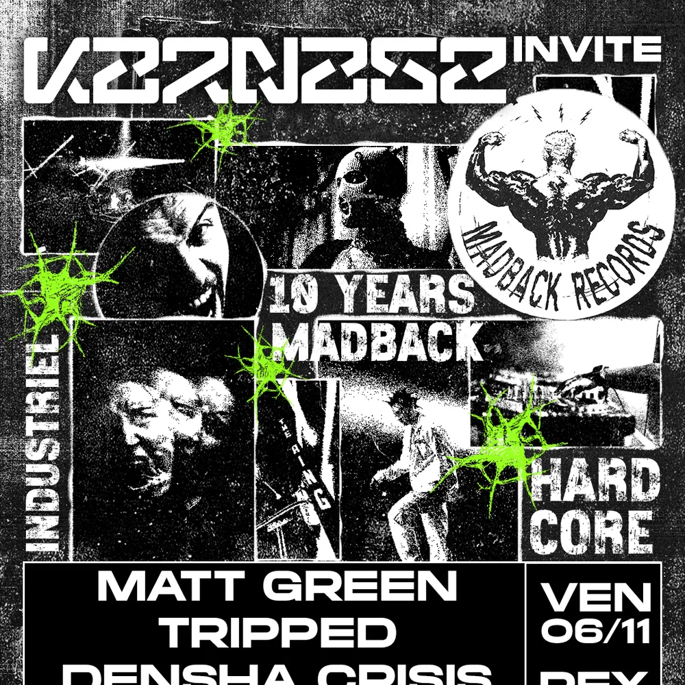 Karnage inv Madback Records W/ Tripped, Matt Green, Densha Crisis