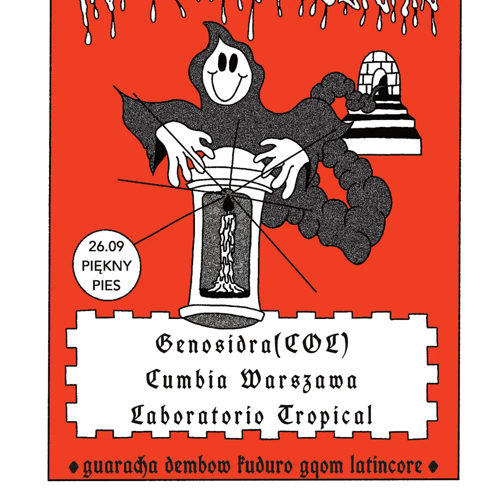 𝐓𝐑𝐎𝐏𝐈𝐊𝐀𝐋𝐍𝐄 𝐏𝐎𝐃𝐙𝐈𝐄𝐌𝐈𝐄 Laboratorio Tropical&Cumbia Warszawa 𝐆𝐄𝐍𝐎𝐒𝐈𝐃𝐑𝐀