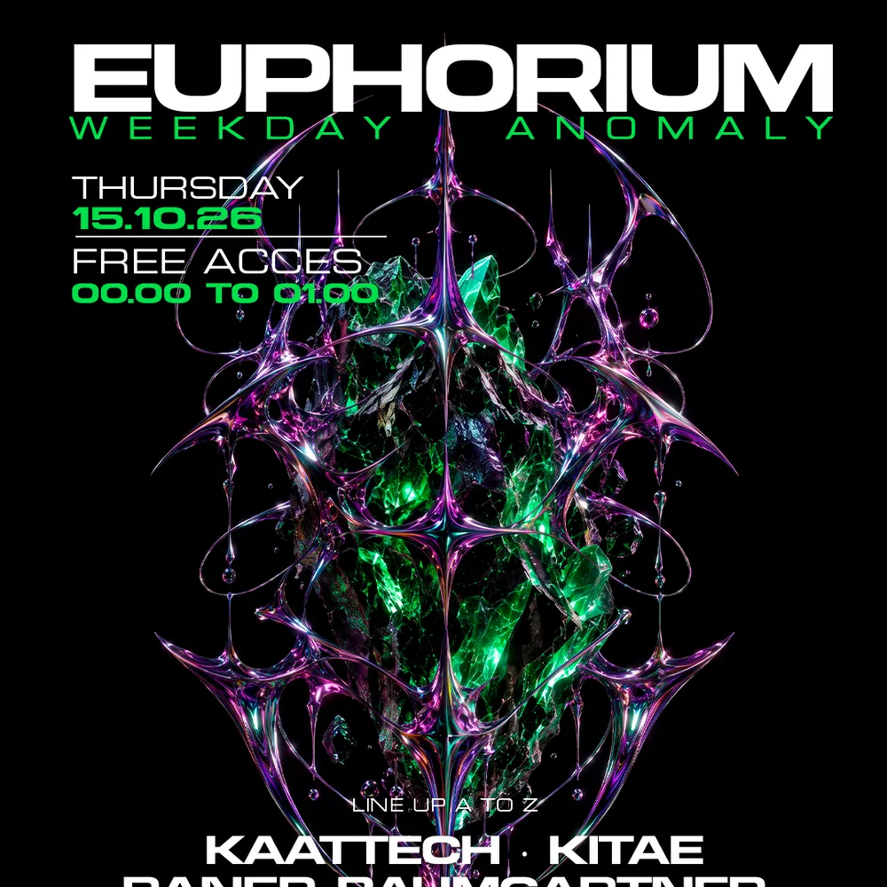 TECHNETIUM X EUPHORIA: Raner Baumgartner, Kaattech, KITAE, Salvatore