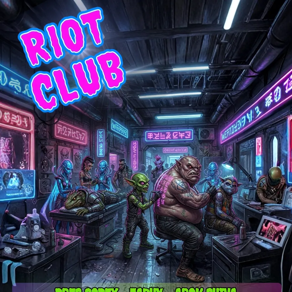 RIOT CLUB: Dres Codex , Zaphy, Arok Shiva