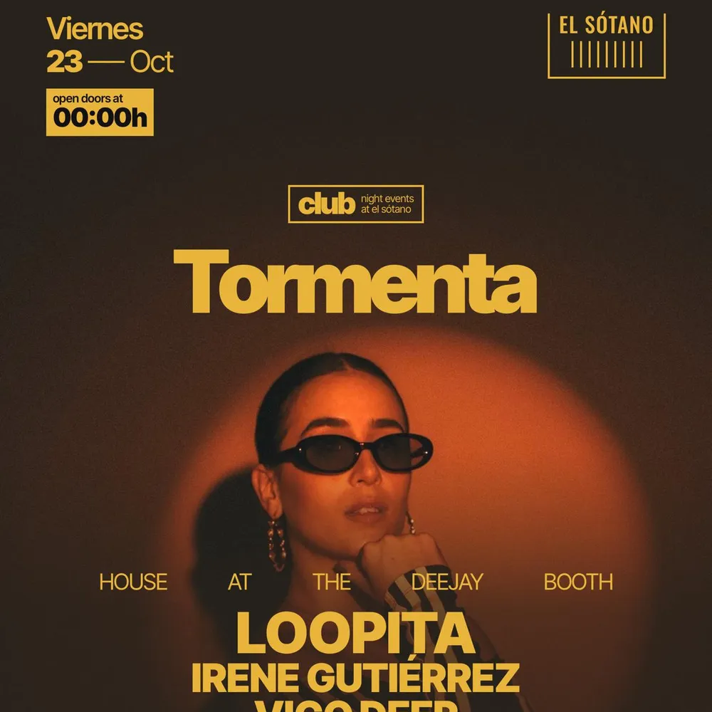 TORMENTA: Loopita, Dj Chris, Irene Gutierrez, Vico Deep, Yannik Musik