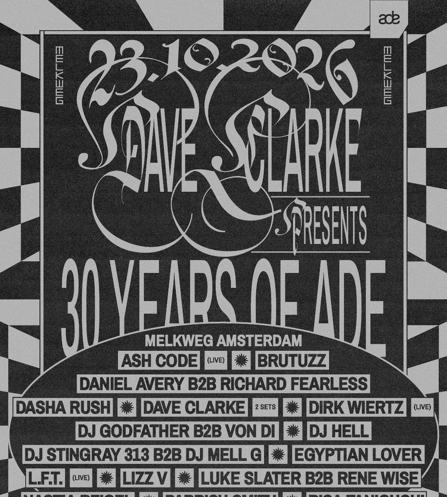 Dave Clarke presents: 30 Years of ADE