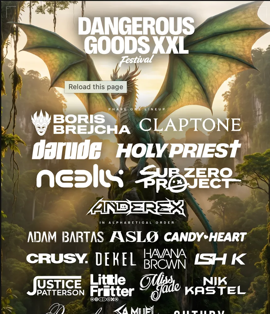 Dangerous Goods XXL Festival - Brisbane 2027