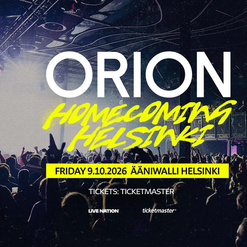 DJ Orion: Homecoming Helsinki