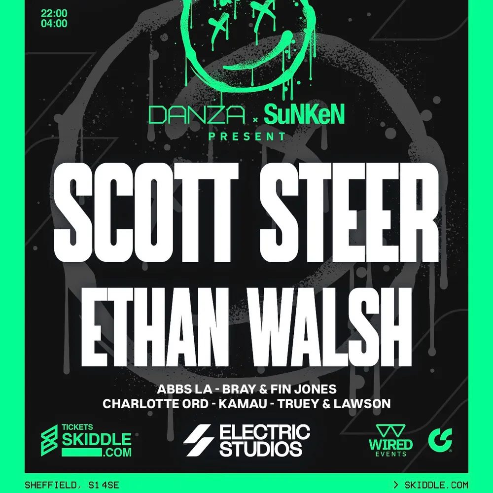 Danza x SuNKeN presents SCOTT STEER ETHAN WALSH