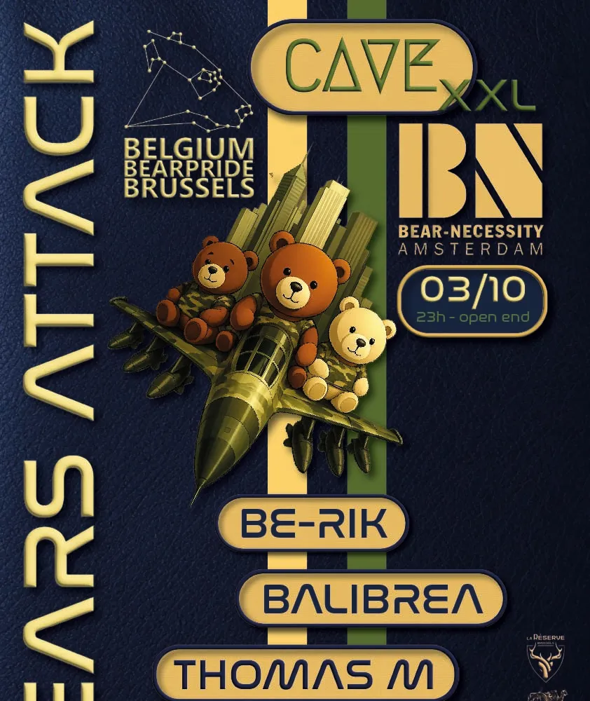CAVE invites Bear-Necessity - Bears Attack