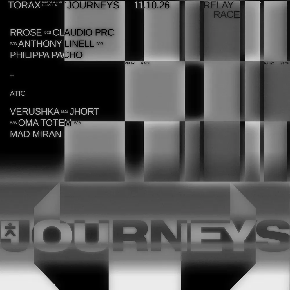 Torax x Journeys: Anthony Linell, Claudio PRC, Philippa Pacho, Rrose, mad miran, oma totem