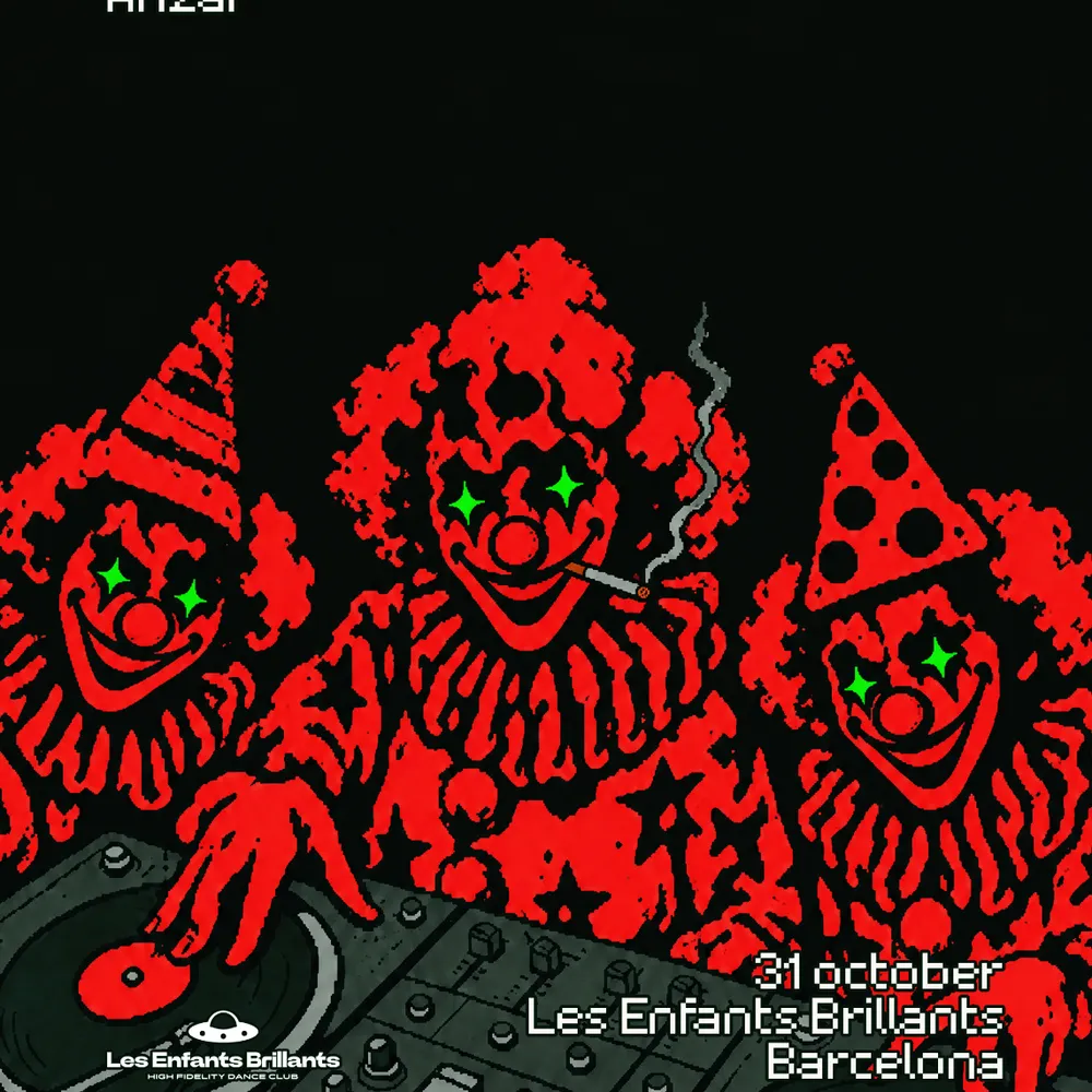 Les Enfants x Reload pres. Francesco Farfa HALLOWEEN