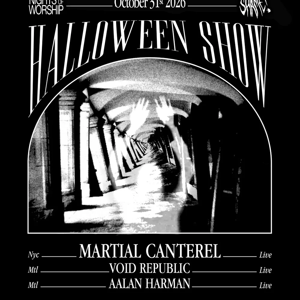 Halloween with Martial Canterel, Aalan Harman, Liz Wendelbo b2b L.Sangre & Void Republic