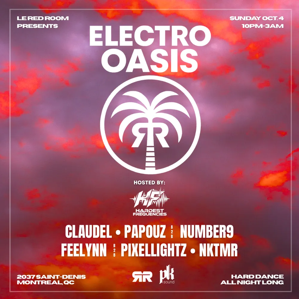 Electro Oasis (every Sunday) *Free with RSVP ticket*