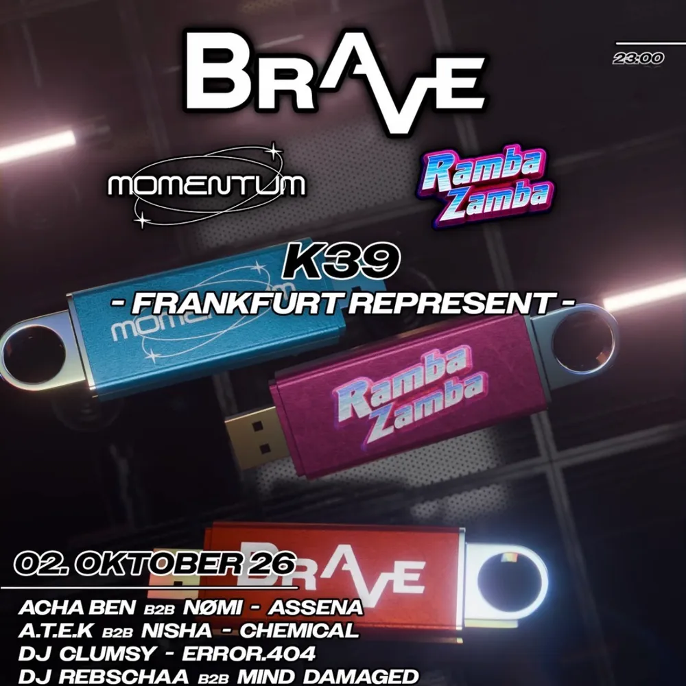 BRAVE x MOMENTUM x RAMBAZAMBA
