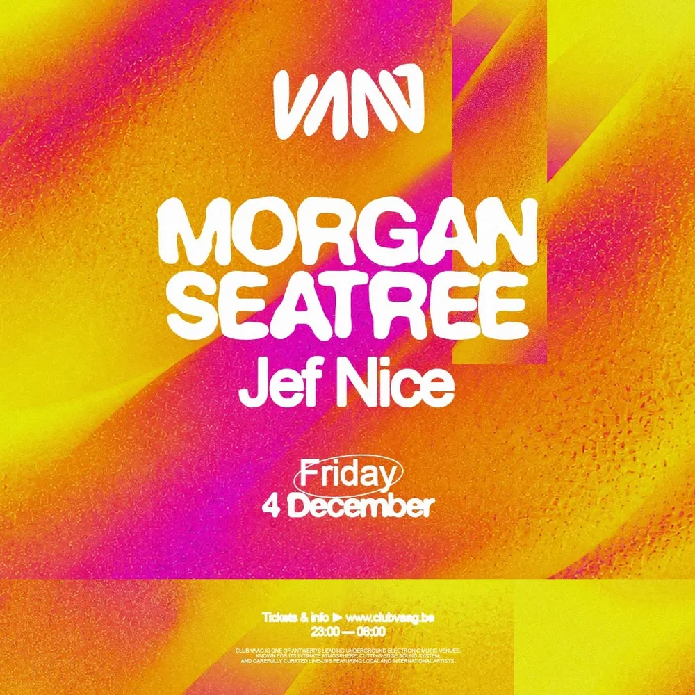Club Vaag invites Morgan Seatree